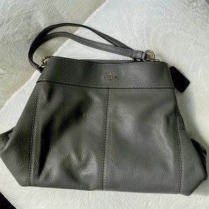 Like new  GREY COACH bag ❤️